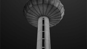 【后期强】沉稳的黑白建筑摄影 记录卢森堡水塔写照