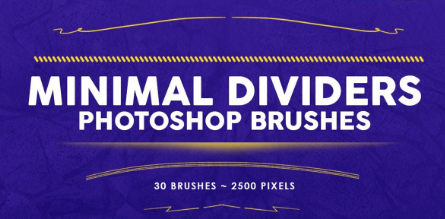 30 款最小分隔线 Photoshop 不规则线条PS笔刷.png 30 款最小分隔线 Photoshop 不规则线条PS笔刷.png